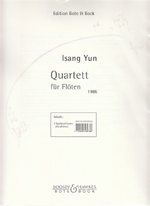 QUARTETT FUR FLOTEN(1986), PARTS (3 SCORE SET)