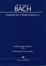 CONCERTO PER IL FLAUTO TREVERSO IN D-DUR G24893