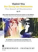 THE DWARF OF MONTMARTRE OP.8 (THE LIFE OF LAUTREC IN 2 PICTURES)