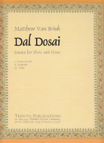 DAL DOSAI -SONATA FOR FLUTE AND PIANO G25961
