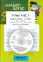 JUNIOR SERIES TRIOS VOL.3 (2FL.CL) (WITH CD)