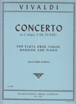 CONCERTO C-DUR, F.XII/24,RV88,P.82