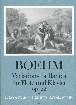VARIATIONS BRILLANTES UBER �hDU,DU LIEGST MIR IM HERZEN�hOP.22
