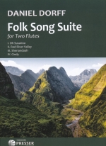 FOLK SONG SUITE (OH SUSANNA /RED RIVER VALLEY /SHENANDOAH /CINDY) 2 SCORE SET