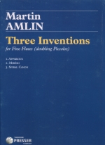 THREE INVENTIONS, SCORE & PARTS