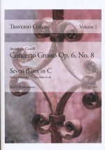 TRAVERSO COLORE VOL.2 : CORELLI / CONCERTO GROSSO OP.6 NO.8 (ARR.PHILLIPS), SCORE & PARTS