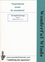 TWO ENGLISH FOLK SONGS (ARR.COOPER), SCORE & PARTS