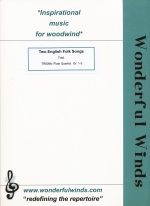 TWO ENGLISH FOLK SONGS (ARR.COOPER), SCORE & PARTS