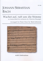WACHET AUF, RUFT UNS DIE STIMME (AS TRANS. BY RESPIGHI) (ARR.JOHNSTON), SCORE & PARTS