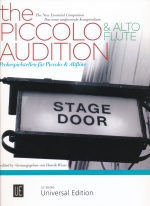 THE PICCOLO & ALTO FLUTE AUDITION (ED.WIESE) G36116