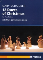 12 DUETS OF CHRISTMAS (ARR.SCHOCKER), 2 SCORES