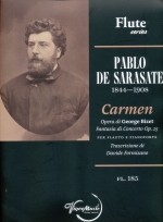 CARMEN OPERA DI G.BIZET : FANTASIA DI CONCERTO OP.25 (ARR.FORMISANO) G36701