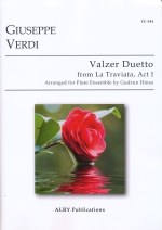VALZER DUETTO FROM �hLA TRAVIATA ACT 1�h (ARR.HINZE) SCORE & PARTS