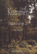 TRIO A-DUR OP.77, SCORE & PARTS