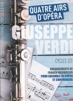 QUATRE AIRS DfOPERA (ARR.MASQUELIER), SCORE & PARTS