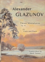 TROIS MINIATURES OP.42 : PASTORASE,POLKA,VALSE (ARR.TANNER)
