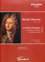 LES FOLIES DfESPAGNE (ARR.ORLANDO), SCORE & PARTS