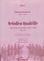 MELODIEN QUADRILLE NACH MOTIVEN AUS OPERN VON G.VERDI OP.112, SCORE & PARTS