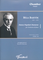 DANZE POPOLARI RUMENE (ARR.ORLANDO), SCORE & PARTS