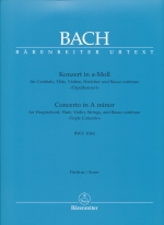 KONZERT IN A-MOLL hTRIPELKONZERTh BWV1044, SCORE