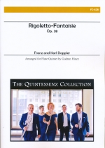 RIGOLETTO-FANTAISIE OP.38 (ARR.HINZE), SCORE & PARTS