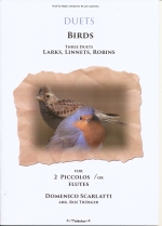 BIRDS : THREE DUETS (LARKS,LINNETS,ROBINS) (ARR.TRUBGER)