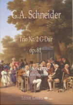 TRIO NO.2 G-DUR  OP.81, SCORE & PARTS