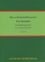 FIVE SKETCHES, SCORE & PARTS