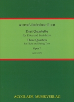 DREI QUARTETTE OP.7, SCORE & PARTS