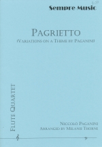 PAGRIETTO (VARIATIONS ON A THEME BY PAGANINI) (ARR.THORNE), SCORE & PARTS