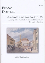 ANDANTE AND RONDO OP.25, SCORE & PARTS