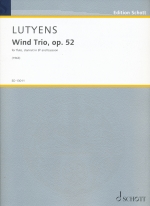 WIND TRIO OP.52, SCORE & PARTS