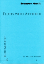 FLUTES WITH ATTITUDE, SCORE & PARTS