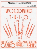 ALEXANDER RAGTIME BAND (ARR.HOLCOMBE JR.) SCORE & PARTS