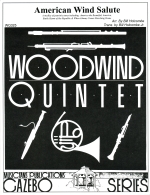 AMERICAN WIND SALUTE (ARR.HOLCOMBE), SCORE & PARTS