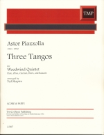 THREE TANGOS (ARR.SHAPIRO), SCORE & PARTS