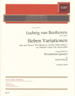 SIEBEN VARIATIONEN UBER DAS THEMA �hBEI MANNERN, WELCHE LIEBE FUHLEN�h AUS MOZART�fS OPER �fDIE ZAUBERFLOTE�f (ARR.MORELLI), SCORE & PARTS