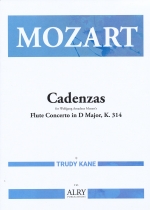 CADENZAS FLUTE CONCERTO D-DUR KV314