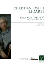 TRIO NO.4 D-DUR �hWELKER�h, SCORE & PARTS
