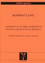 VARIATIONEN UM 16 TAKTE VON BEETHOVEN NACH OP.110 �hARIOSO�h