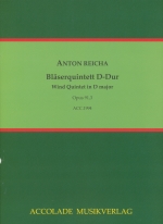 WIND QUINTET D-DUR OP.91/3, SCORE & PARTS
