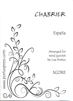 ESPANA (ARR.PORTUS), SCORE & PARTS