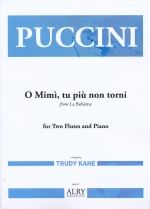 O MIMI, TU PIU NON TORNI FROM �hLA BOHEME�h (ARR.KANE)