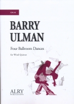 FOUR BALLROOM DANCES, SCORE & PARTS