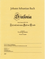 SINFONIA FROM CANTATA BWV156 (ARR.CRAMER), SCORE & PARTS