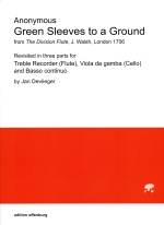GREEN SLEEVES TO A GROUND (ARR.DEVLIEGER)
