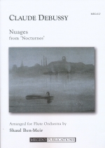 NUAGES FROM �hNOCTURNES�h (ARR.BEN-MEIR), SCORE & PARTS