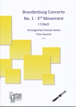 BRANDENBURG CONCERTO NO.1, 3RD MOVEMENT (ARR.JONES), SCORE & PARTS