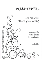 LES PATINEURS (THE SKATERS�f WALTZ) (ARR.PORTUS), SCORE & PARTS