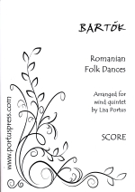 ROMANIAN FOLK DANCES (ARR.PORTUS), SCORE & PARTS